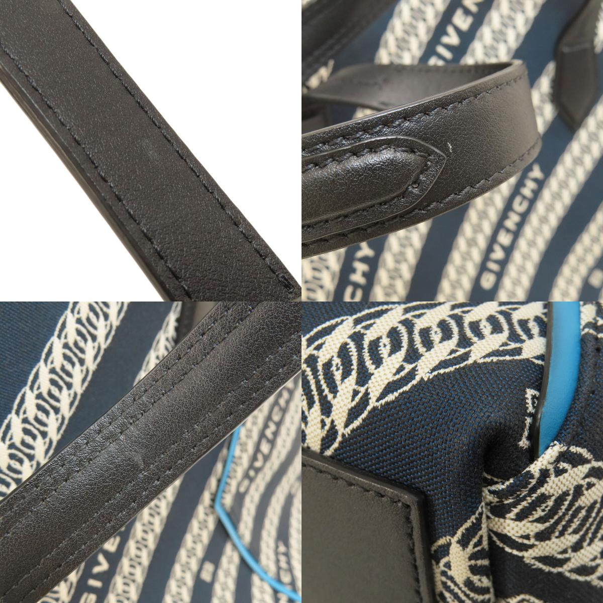 GIVENCHY ジバンシー BOND トートバッグ キャンバス メンズ 中古