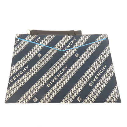 GIVENCHY ジバンシー BOND トートバッグ キャンバス メンズ 中古