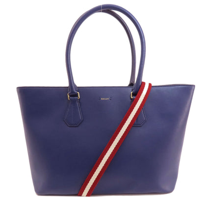 BALLY バリー ロゴ トートバッグ PVC レディース 中古