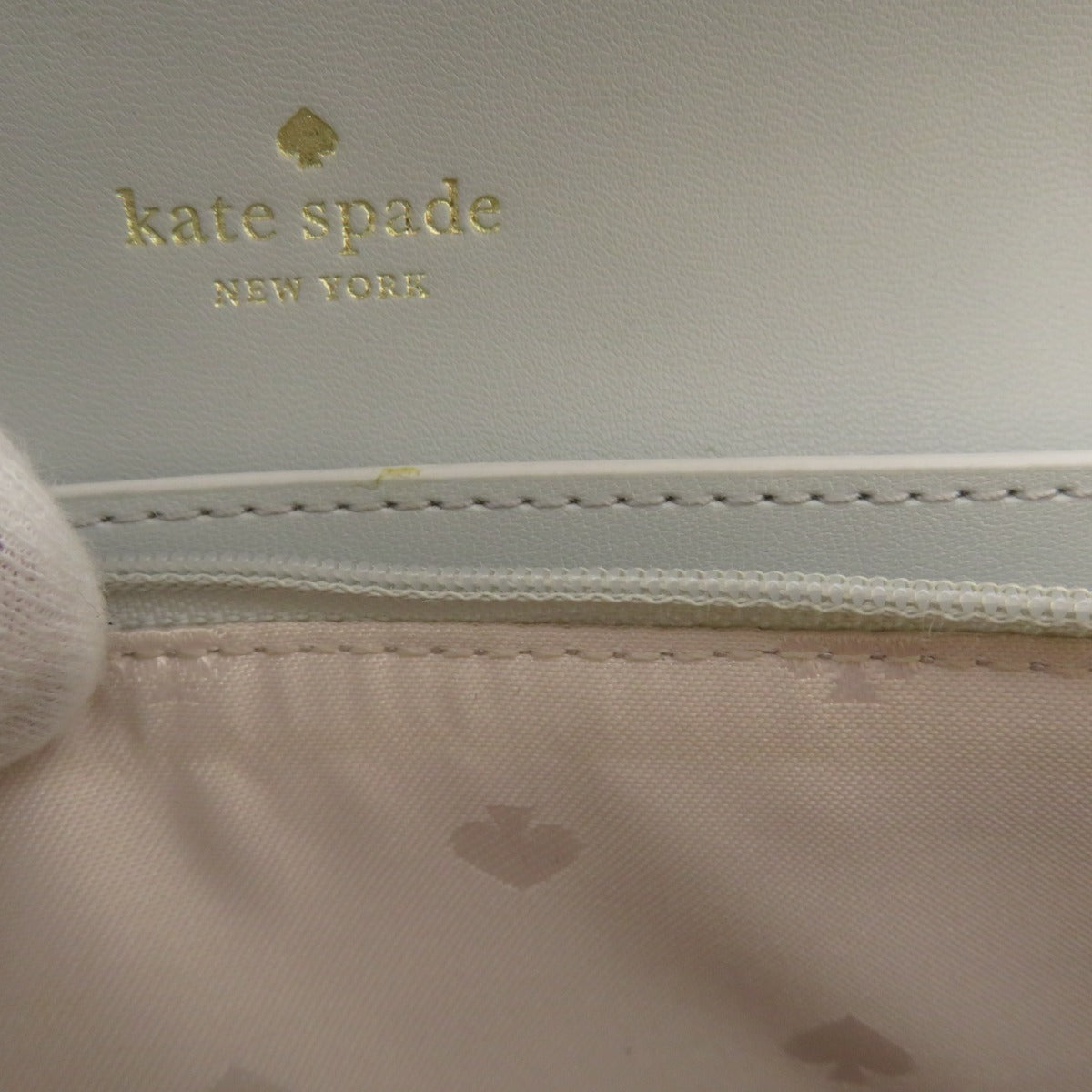 kate spade ケイトスペード チェーンウォレット ロゴモチーフ 長財布（小銭入れあり） レザー レディース 中古