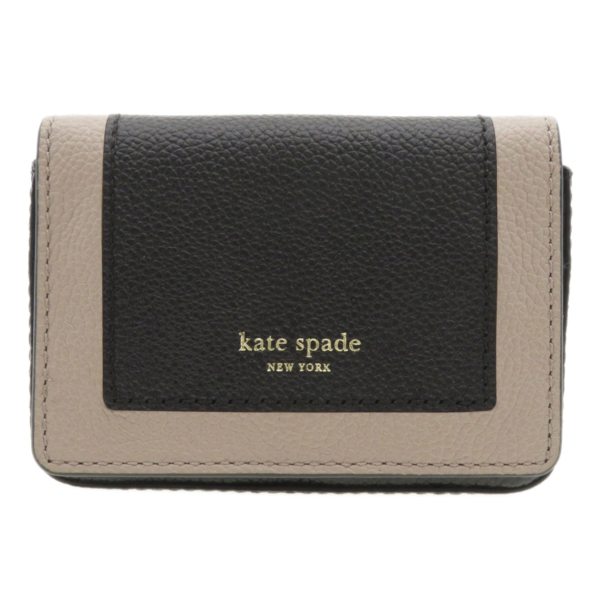 kate spade ケイトスペード ロゴモチーフ カードケース カーフ レディース 中古