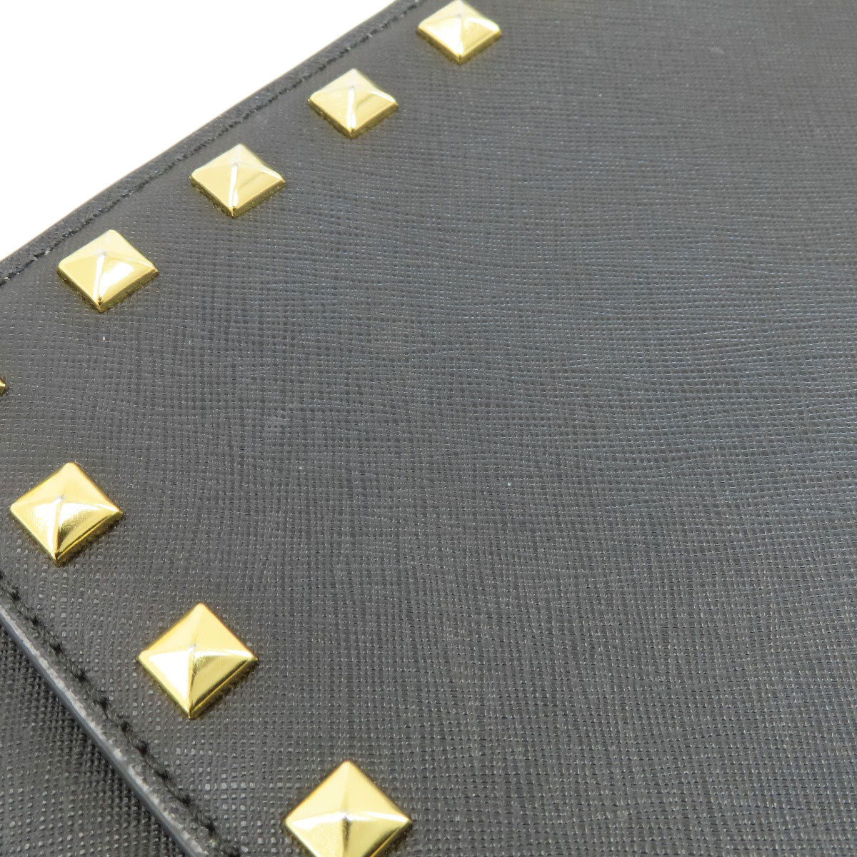 Michael Kors マイケルコース ロングショルダー スタッズ ショルダーバッグ レザー レディース 中古