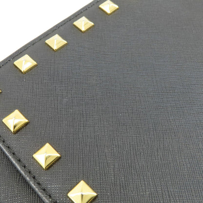 Michael Kors マイケルコース ロングショルダー スタッズ ショルダーバッグ レザー レディース 中古
