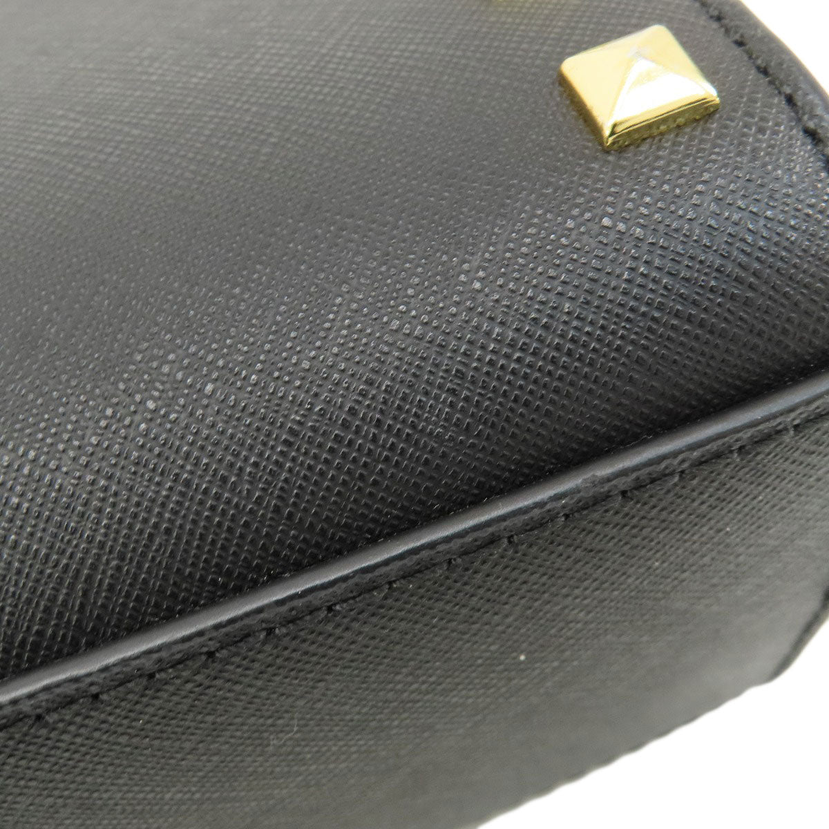 Michael Kors マイケルコース ロングショルダー スタッズ ショルダーバッグ レザー レディース 中古