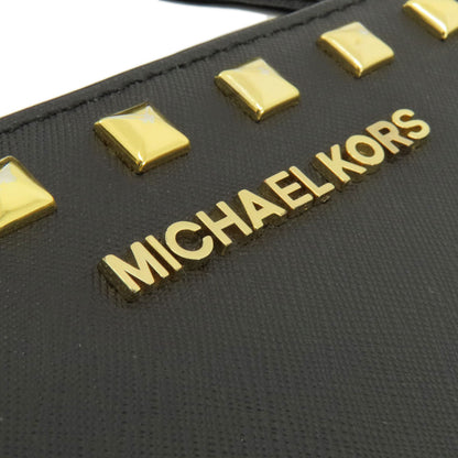 Michael Kors マイケルコース ロングショルダー スタッズ ショルダーバッグ レザー レディース 中古