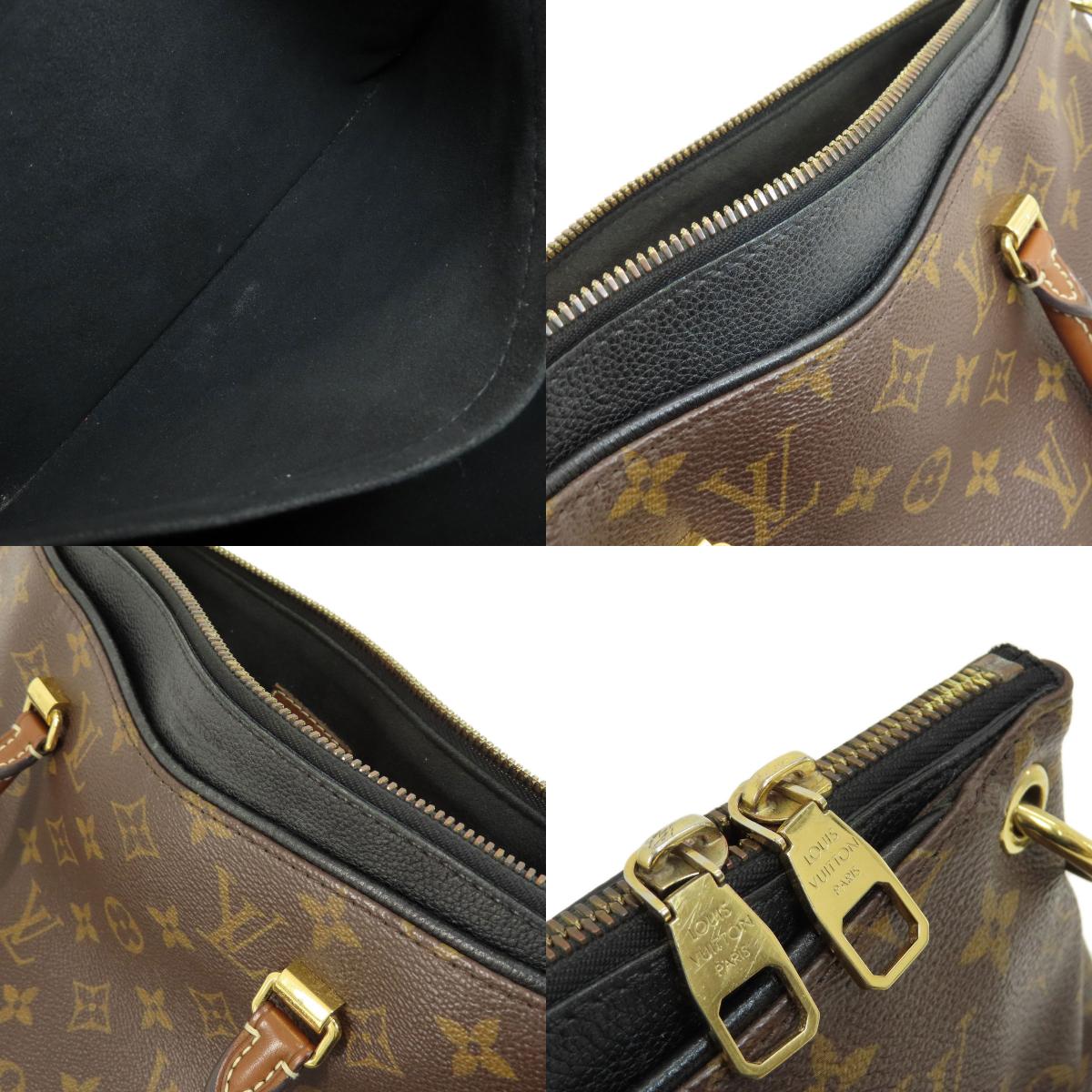 LOUIS VUITTON ルイヴィトン M41064 パラスMM モノグラム ハンドバッグ モノグラムキャンバス レディース 中古