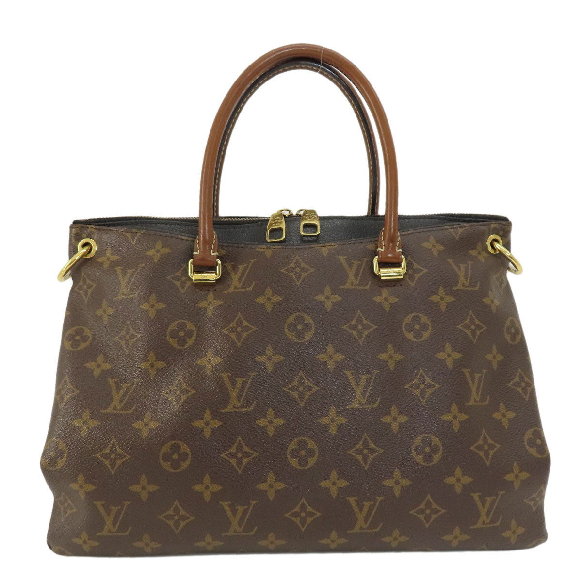LOUIS VUITTON ルイヴィトン M41064 パラスMM モノグラム ハンドバッグ モノグラムキャンバス レディース 中古