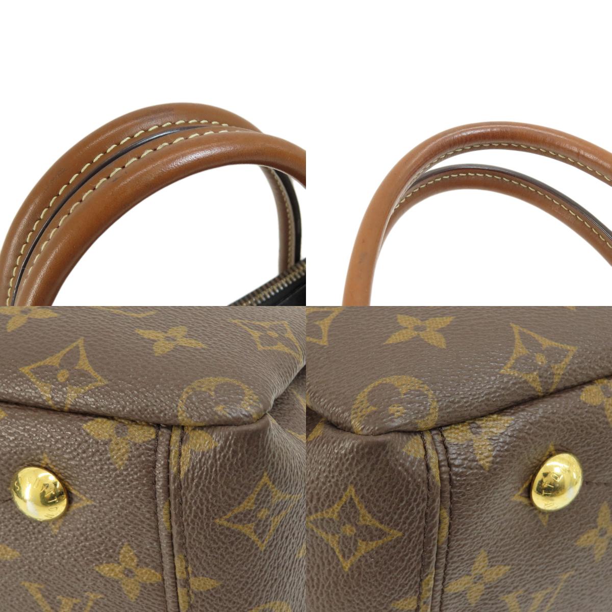 LOUIS VUITTON ルイヴィトン M41064 パラスMM モノグラム ハンドバッグ モノグラムキャンバス レディース 中古