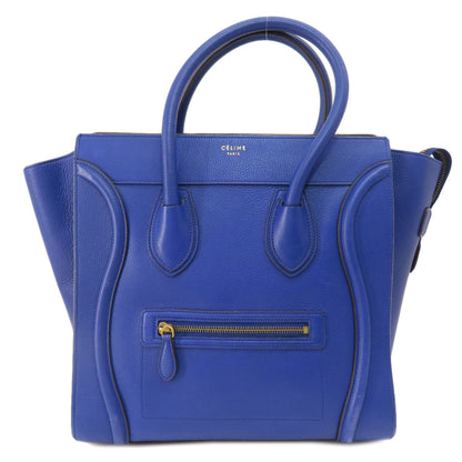 CELINE セリーヌ ラゲージ ミニ トートバッグ レザー レディース 中古