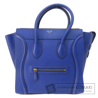 CELINE セリーヌ ラゲージ ミニ トートバッグ レザー レディース 中古