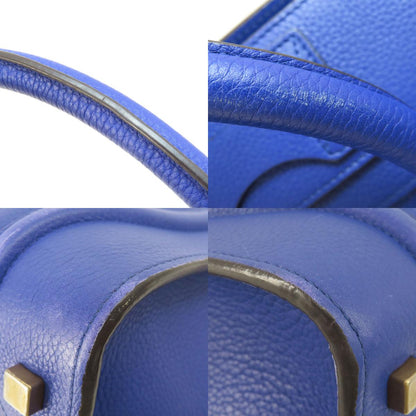 CELINE セリーヌ ラゲージ ミニ トートバッグ レザー レディース 中古