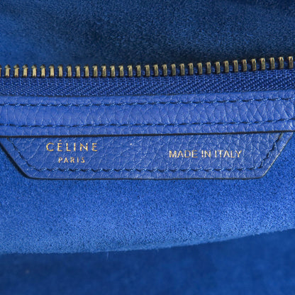 CELINE セリーヌ ラゲージ ミニ トートバッグ レザー レディース 中古
