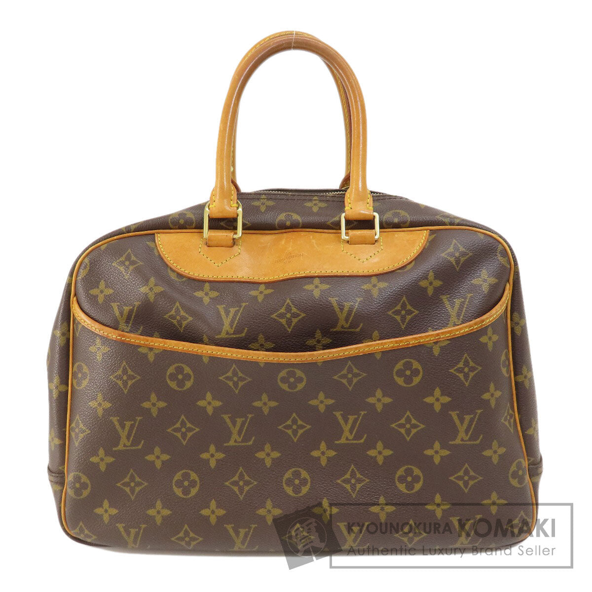 LOUIS VUITTON ルイヴィトン M47270 ドーヴィル モノグラム ハンドバッグ モノグラムキャンバス レディース 中古