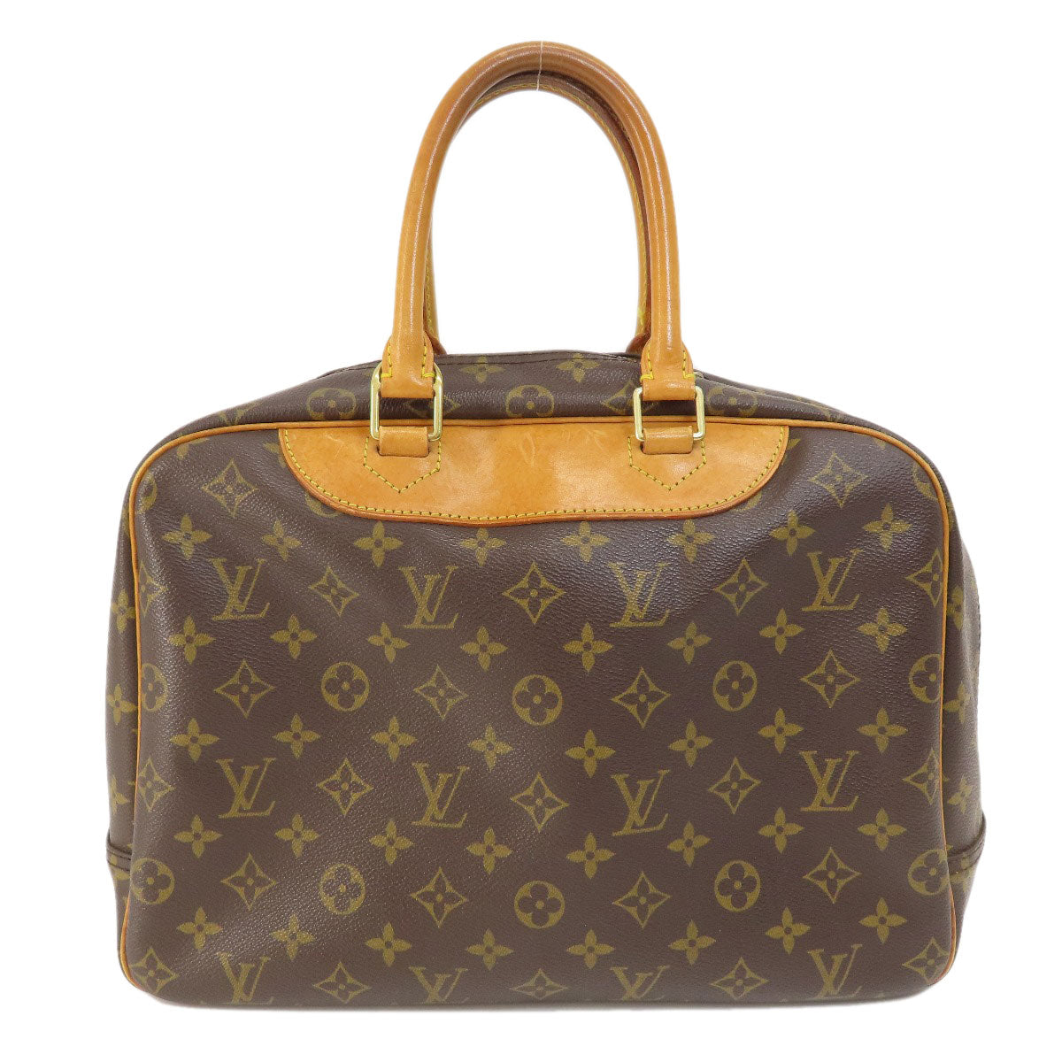 LOUIS VUITTON ルイヴィトン M47270 ドーヴィル モノグラム ハンドバッグ モノグラムキャンバス レディース 中古