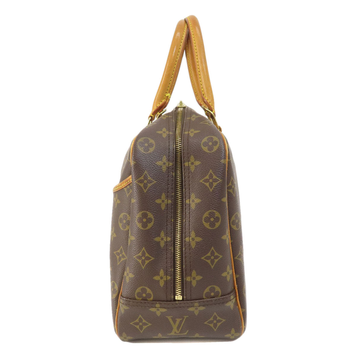 LOUIS VUITTON ルイヴィトン M47270 ドーヴィル モノグラム ハンドバッグ モノグラムキャンバス レディース 中古
