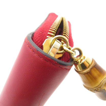 GUCCI グッチ 453158 バンブー 長財布（小銭入れあり） カーフ レディース 中古