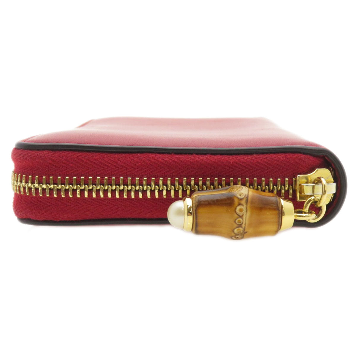 GUCCI グッチ 453158 バンブー 長財布（小銭入れあり） カーフ レディース 中古
