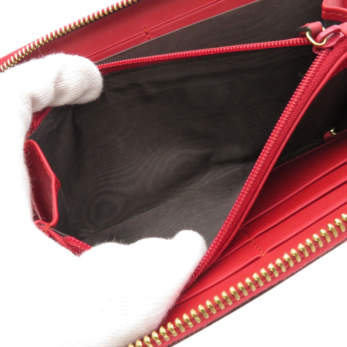 GUCCI グッチ 453158 バンブー 長財布（小銭入れあり） カーフ レディース 中古