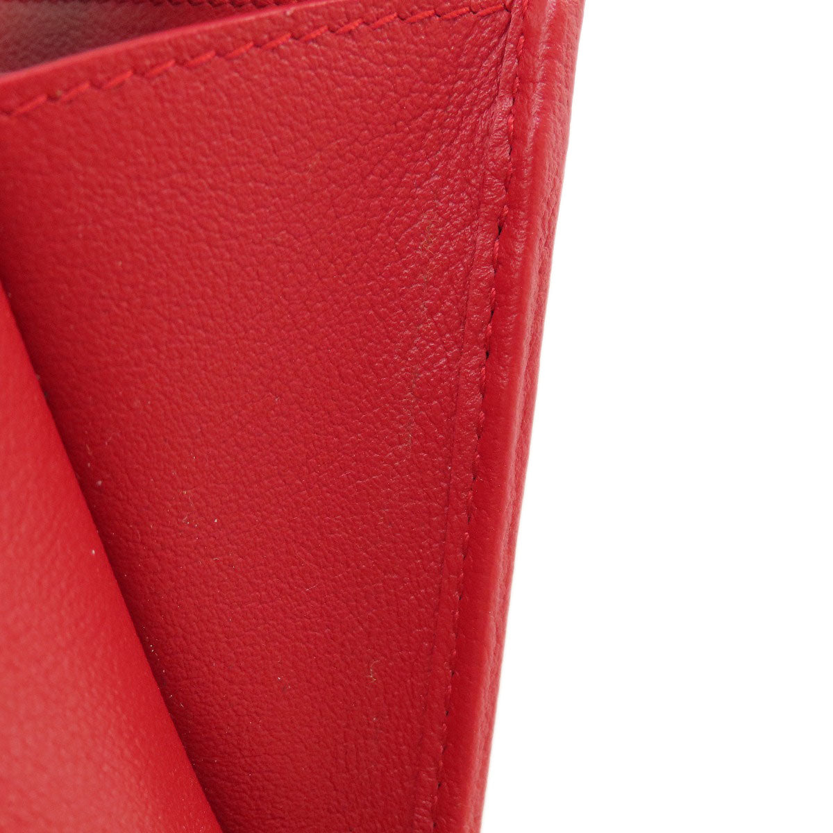 YVES SAINT LAURENT イヴ・サンローラン ロゴ 長財布（小銭入れあり） レザー レディース 中古