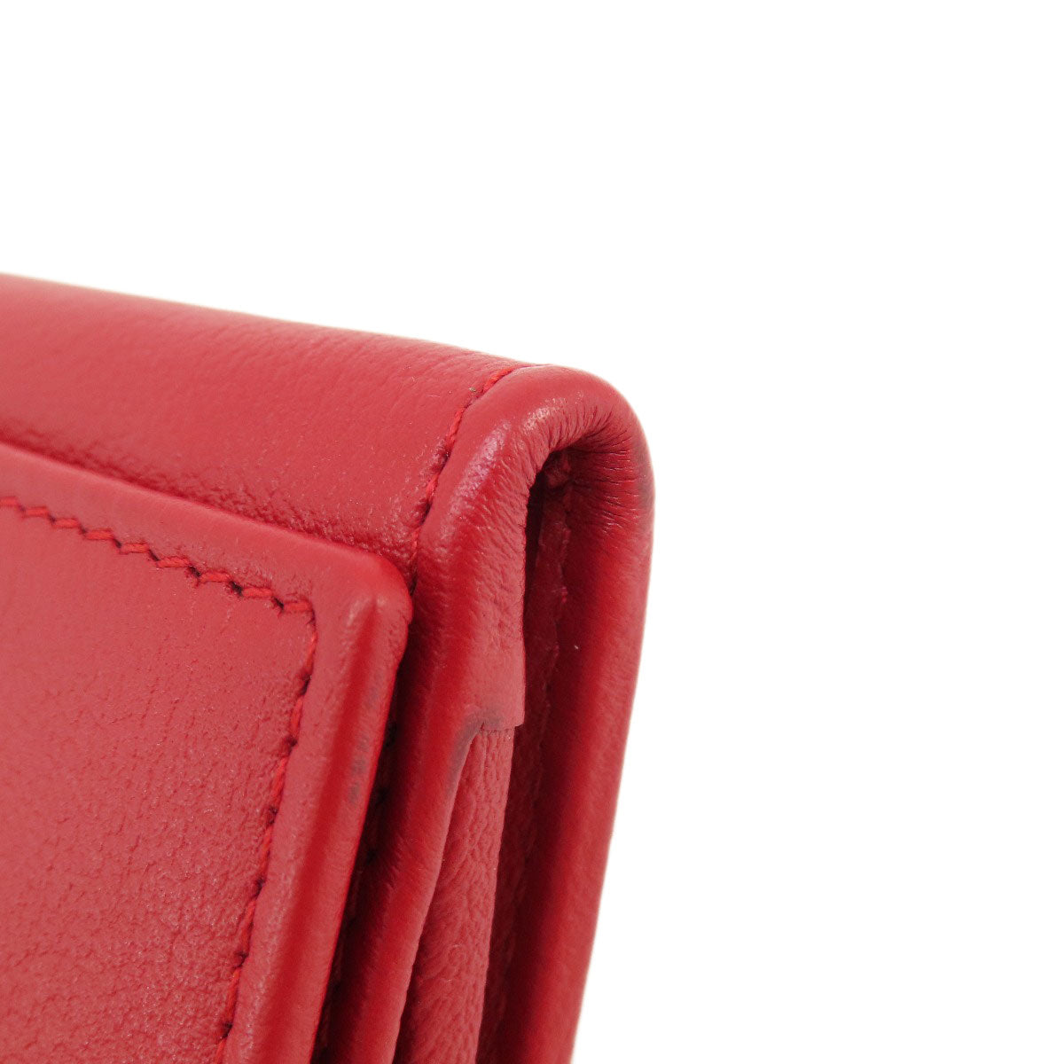 YVES SAINT LAURENT イヴ・サンローラン ロゴ 長財布（小銭入れあり） レザー レディース 中古