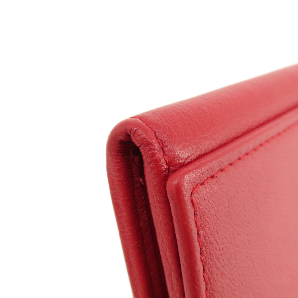 YVES SAINT LAURENT イヴ・サンローラン ロゴ 長財布（小銭入れあり） レザー レディース 中古
