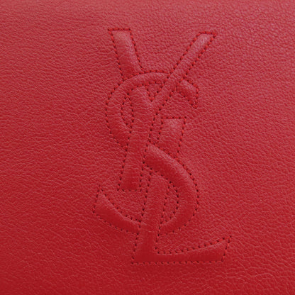YVES SAINT LAURENT イヴ・サンローラン ロゴ 長財布（小銭入れあり） レザー レディース 中古