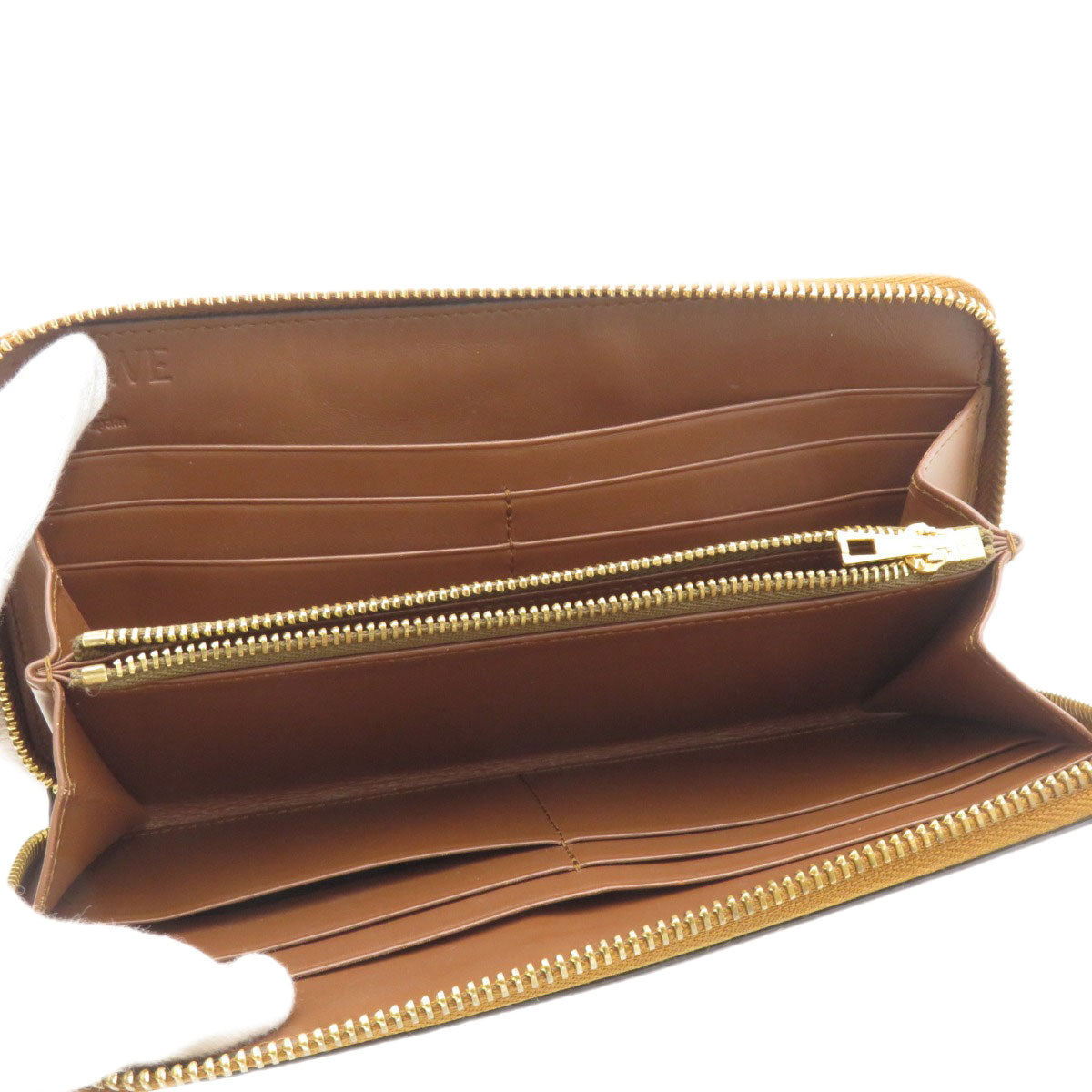 LOEWE ロエベ アナグラム スター 長財布（小銭入れあり） カーフ レディース 中古