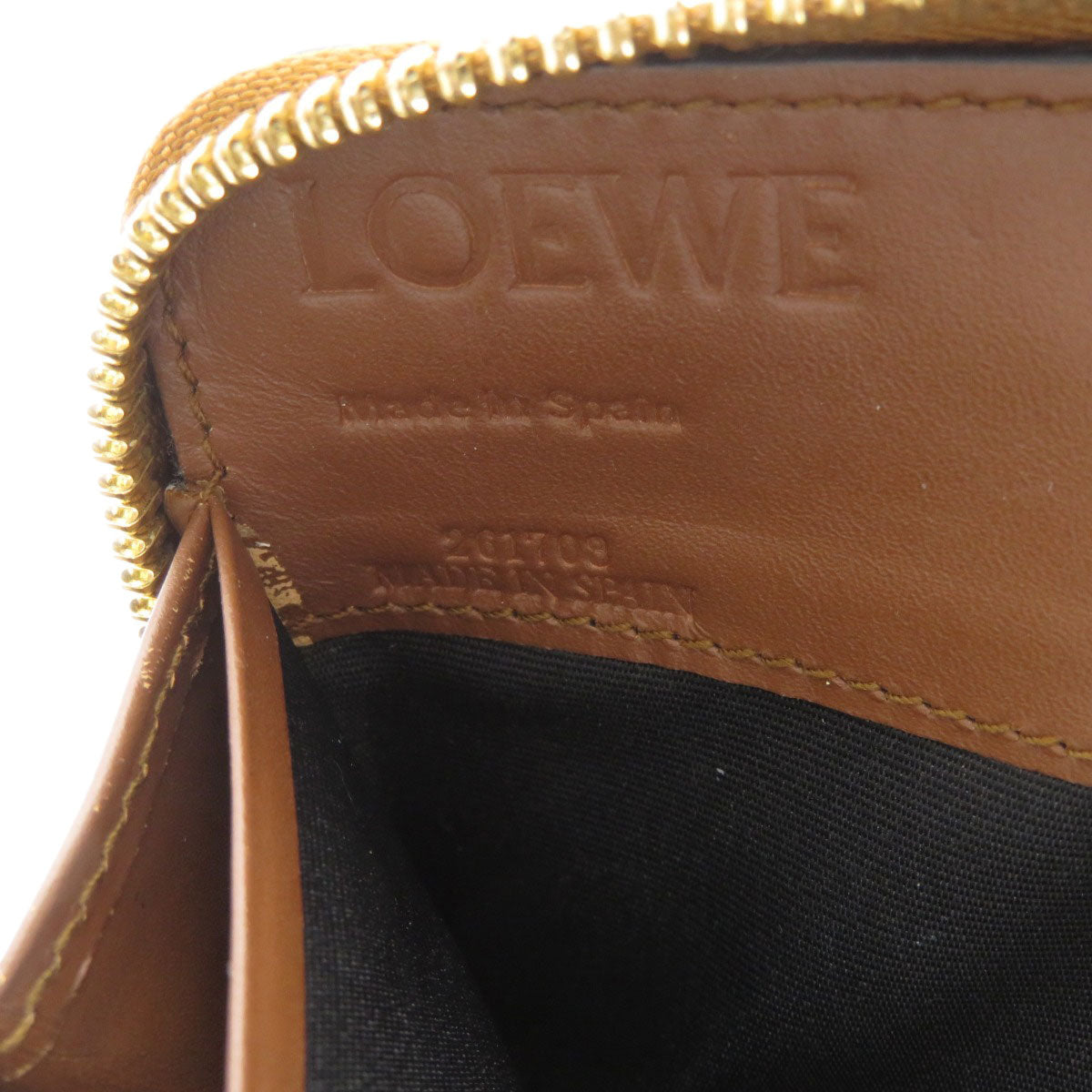 LOEWE ロエベ アナグラム スター 長財布（小銭入れあり） カーフ レディース 中古