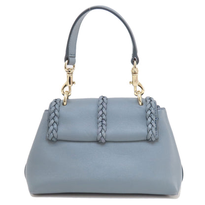 CHLOE クロエ penelope ミニ 2WAY ハンドバッグ レザー レディース 中古