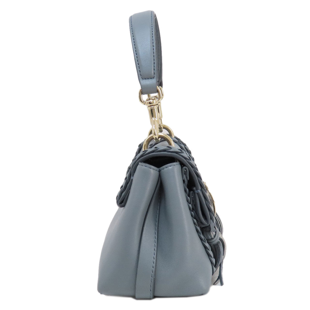 CHLOE クロエ penelope ミニ 2WAY ハンドバッグ レザー レディース 中古