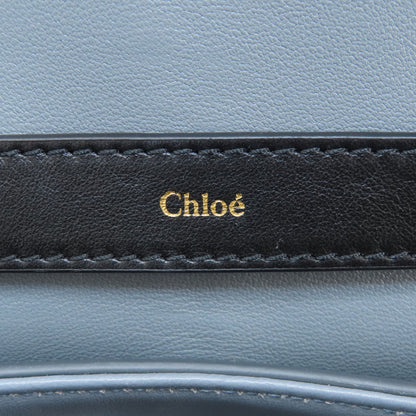 CHLOE クロエ penelope ミニ 2WAY ハンドバッグ レザー レディース 中古