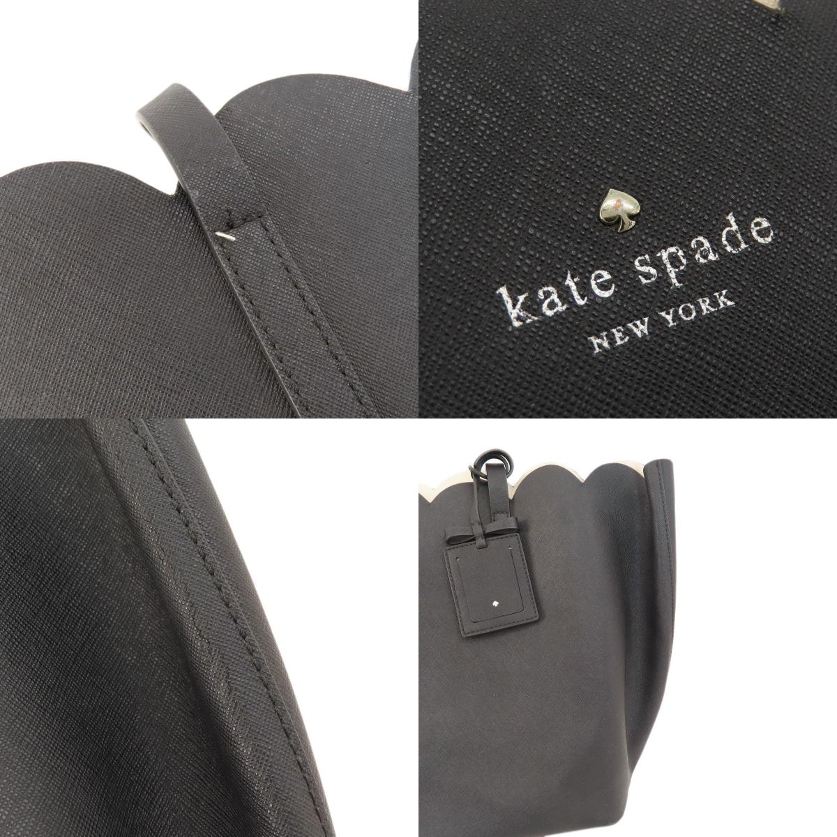 kate spade ケイトスペード ロゴ トートバッグ レザー レディース 中古
