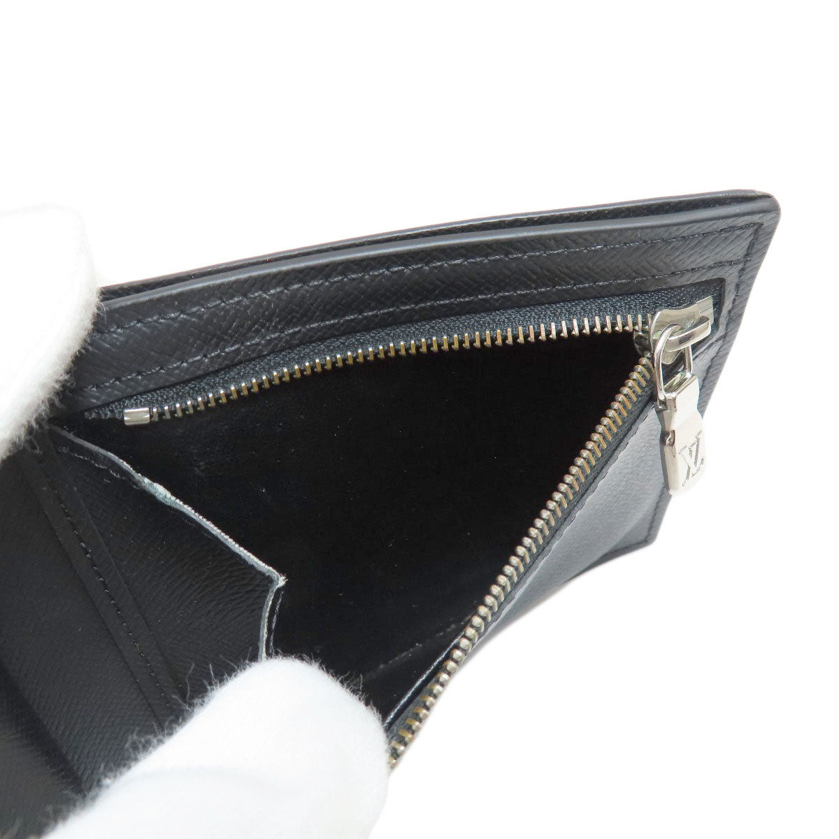LOUIS VUITTON ルイヴィトン M62045 ポルトフォイユ・アメリゴ NM 二つ折り財布（小銭入れあり） タイガレザー メンズ 中古