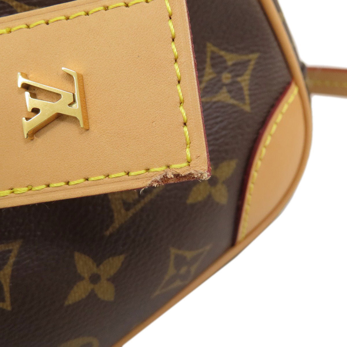 LOUIS VUITTON ルイヴィトン M45528 ドーヴィルMINI モノグラム ショルダーバッグ モノグラムキャンバス レディース 中古