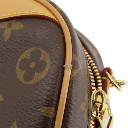 LOUIS VUITTON ルイヴィトン M45528 ドーヴィルMINI モノグラム ショルダーバッグ モノグラムキャンバス レディース 中古