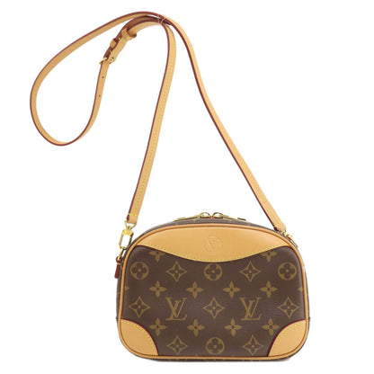 LOUIS VUITTON ルイヴィトン M45528 ドーヴィルMINI モノグラム ショルダーバッグ モノグラムキャンバス レディース 中古