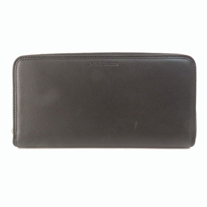 J&M Davidson ジェイアンドエムデヴィッドソン ロゴ 長財布（小銭入れあり） レザー レディース 中古