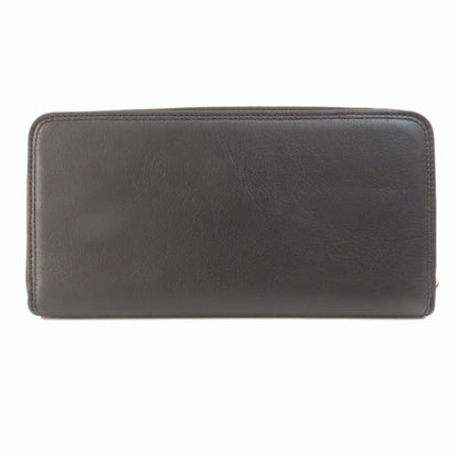 J&M Davidson ジェイアンドエムデヴィッドソン ロゴ 長財布（小銭入れあり） レザー レディース 中古