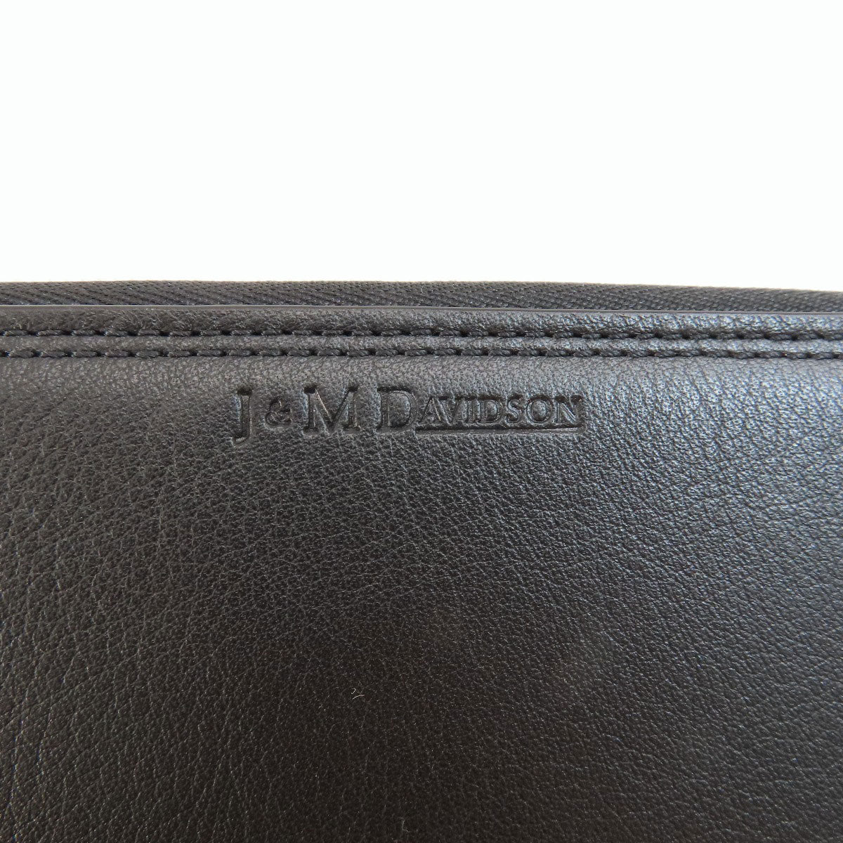 J&M Davidson ジェイアンドエムデヴィッドソン ロゴ 長財布（小銭入れあり） レザー レディース 中古