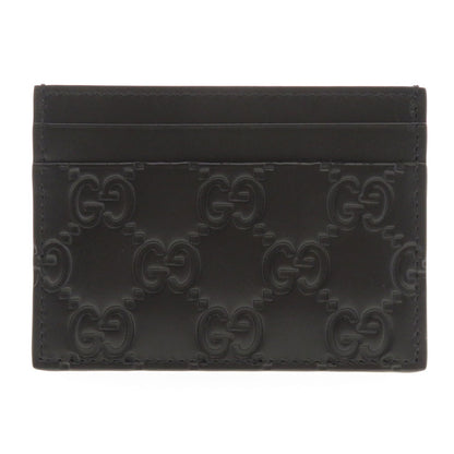GUCCI グッチ 233166 GGシグネチャー シマ カードケース カーフ メンズ 中古