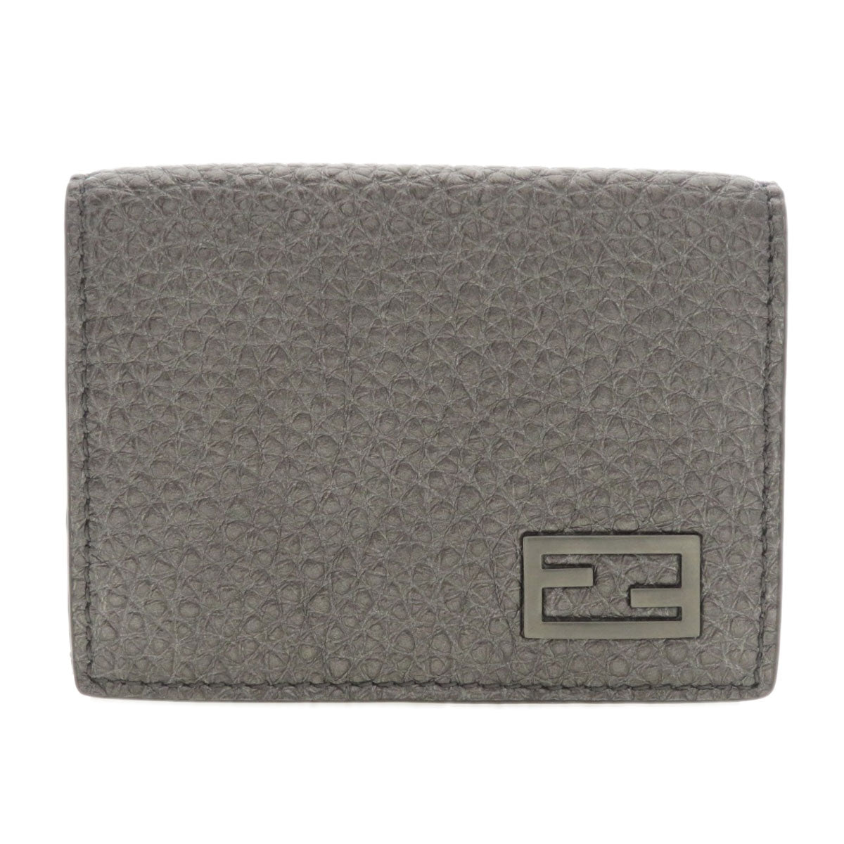 FENDI フェンディ 7M0280 ミニウォレット 三つ折り 二つ折り財布（小銭入れあり） カーフ メンズ 中古