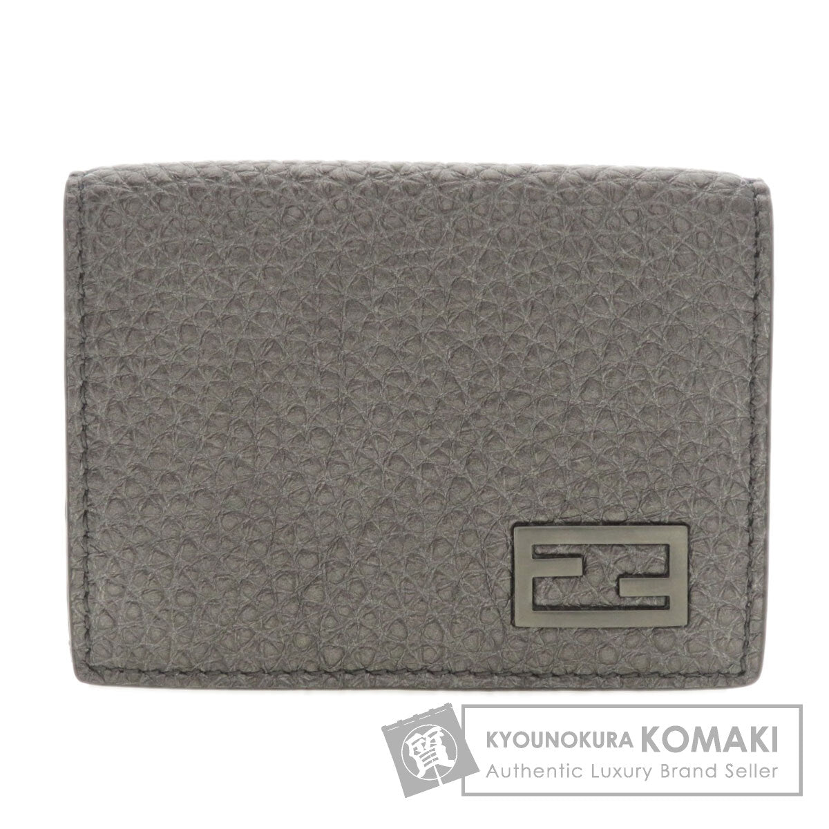 FENDI フェンディ 7M0280 ミニウォレット 三つ折り 二つ折り財布（小銭入れあり） カーフ メンズ 中古