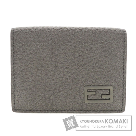 FENDI フェンディ 7M0280 ミニウォレット 三つ折り 二つ折り財布（小銭入れあり） カーフ メンズ 中古
