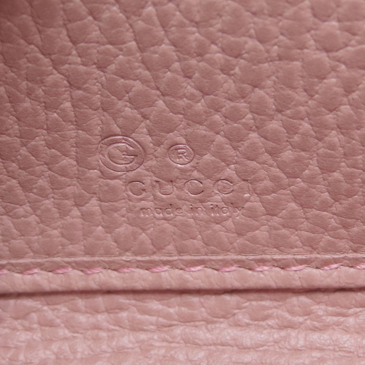 GUCCI グッチ 449347 インターロッキングG　アウトレット 長財布（小銭入れあり） レザー レディース 中古