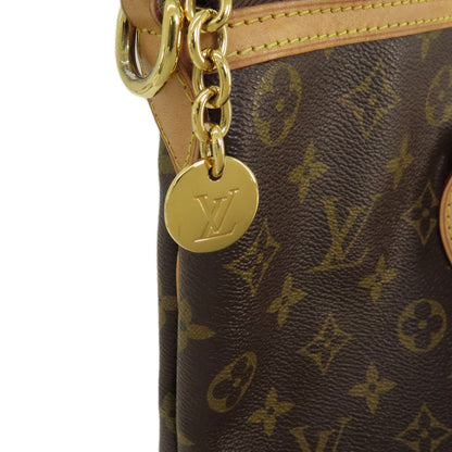 LOUIS VUITTON ルイヴィトン M40145 パレルモPM モノグラム トートバッグ モノグラムキャンバス レディース 中古