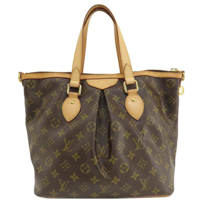 LOUIS VUITTON ルイヴィトン M40145 パレルモPM モノグラム トートバッグ モノグラムキャンバス レディース 中古