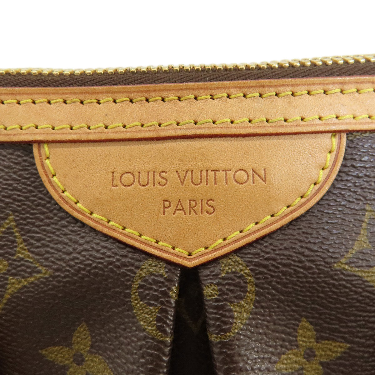 LOUIS VUITTON ルイヴィトン M40145 パレルモPM モノグラム トートバッグ モノグラムキャンバス レディース 中古