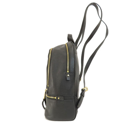 Michael Kors マイケルコース ロゴ金具 リュック・デイパック レザー レディース 中古