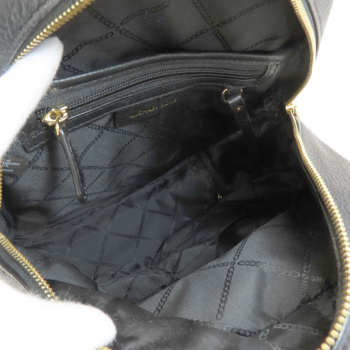 Michael Kors マイケルコース ロゴ金具 リュック・デイパック レザー レディース 中古
