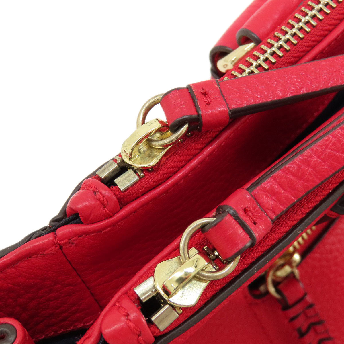 Cole Haan コールハーン ロゴ金具 2WAY トートバッグ レザー レディース 中古